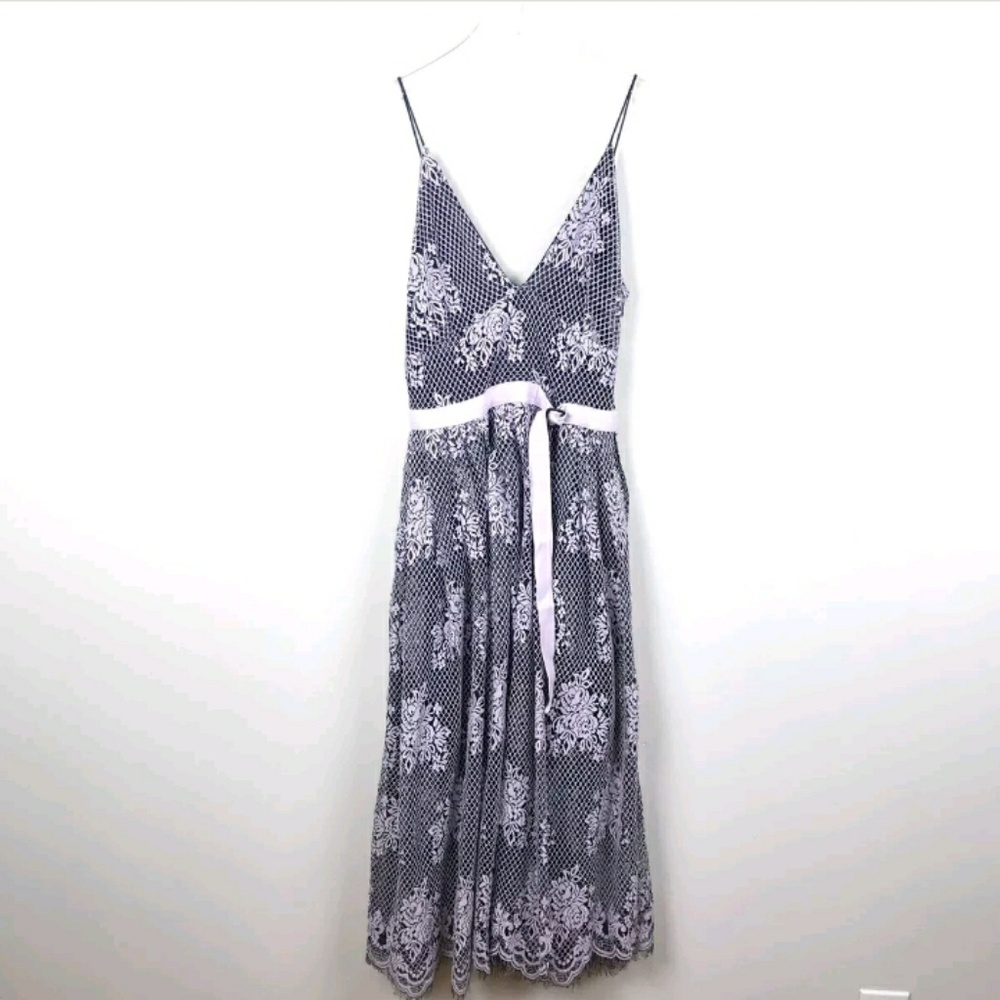 Free People "Matchpoint" lace midi